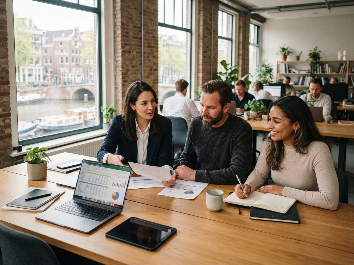 AlphaVest team en systeem voor portefeuillebeheer op basis van AI
